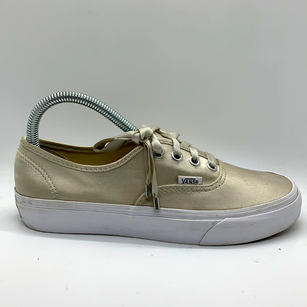 Unisex Vans satin finish boat shoes